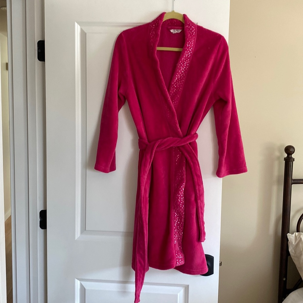 Hot Pink Bathrobe